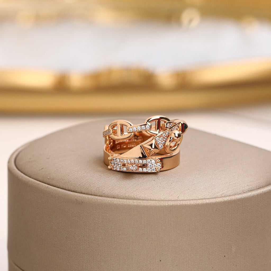 ALCHIMIE KELLY RING PINK GOLD DIAMOND