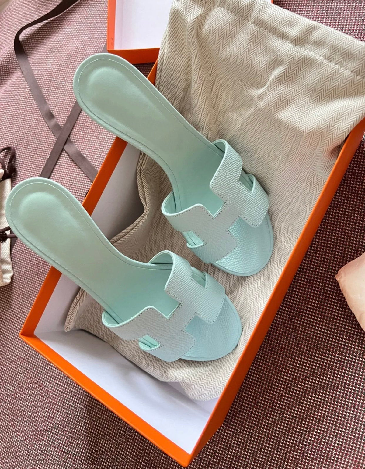 0asis Sandal Epsom Calfskin ICE