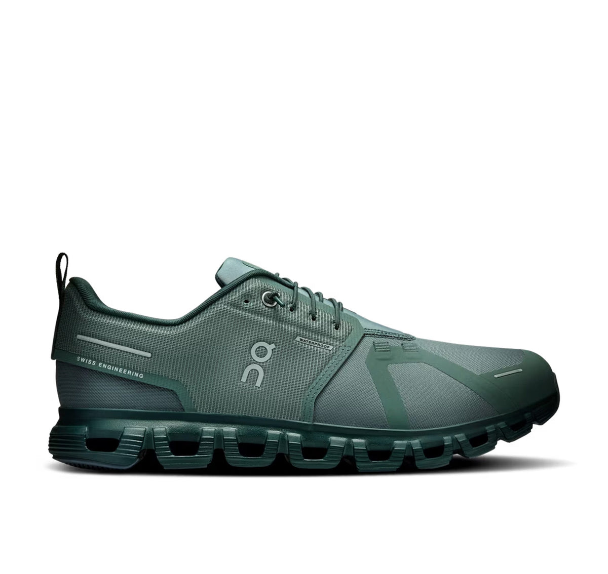ON Men's Cloud 6 Waterproof Olive/Evergreen