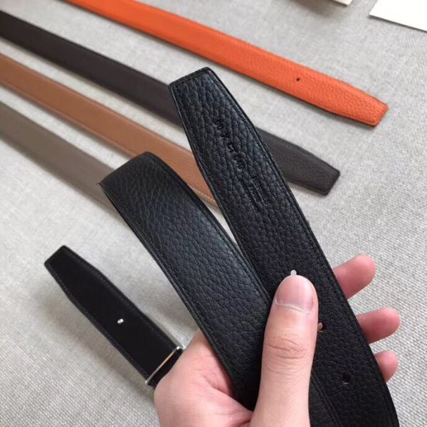 HERM Etrier Buckle Belt & Black Clemence 32 MM Strap