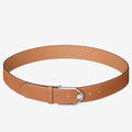 HERM Brown Licol 40 MM Reversible Leather Belt