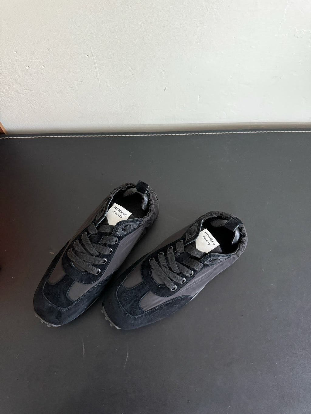 SKATEBOARD SHOES BLACK SUEDE