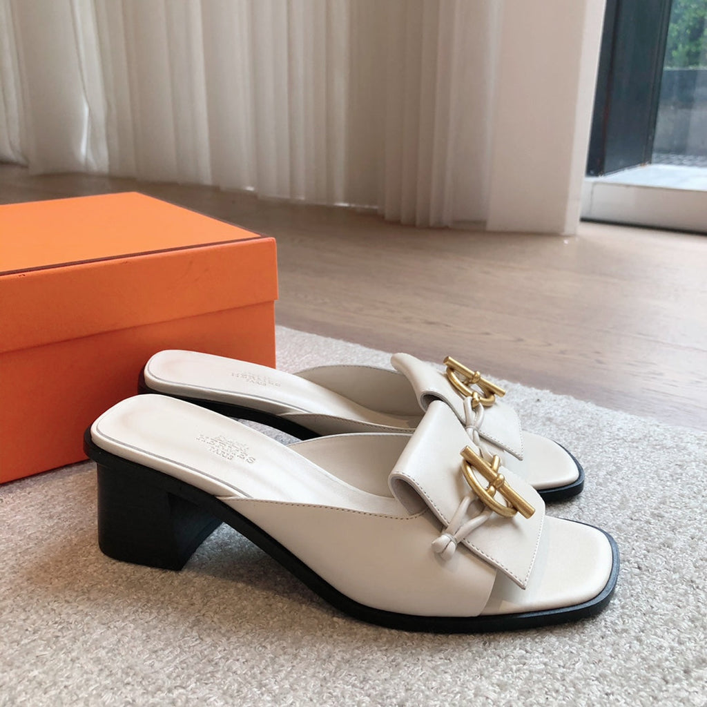 ILOT 45 SANDAL WHITE CALFSKIN