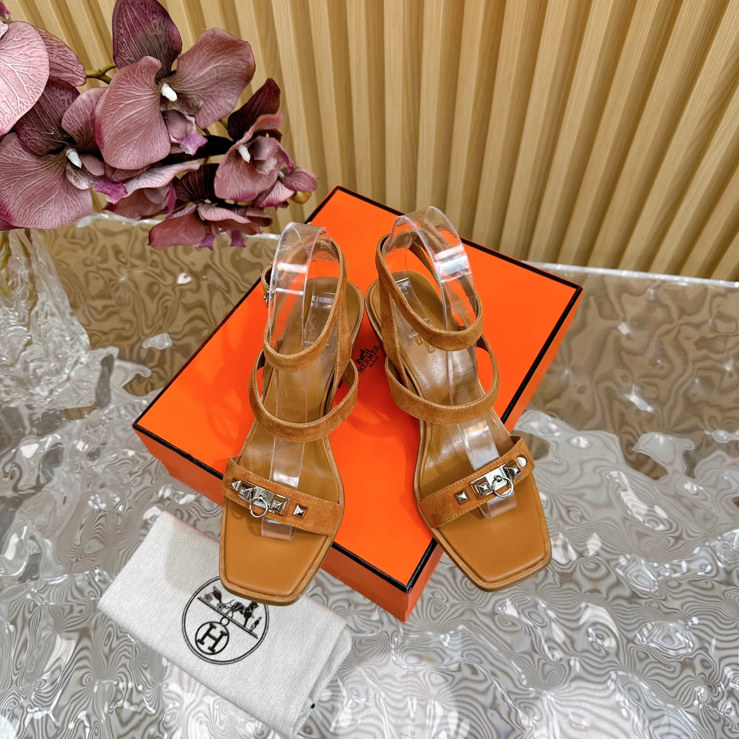 IVRESSE 65 SANDAL TAWNY SUEDE