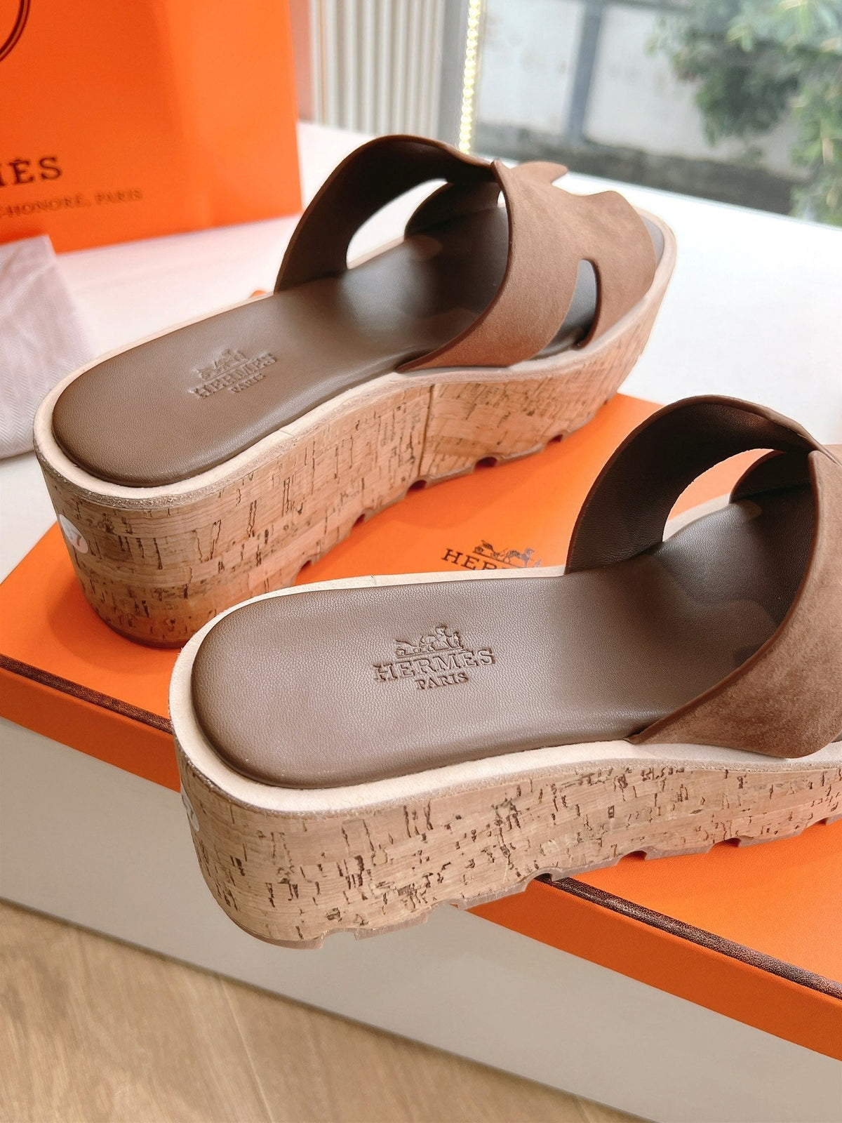 EZE 65 SANDAL CARAMEL SUEDE