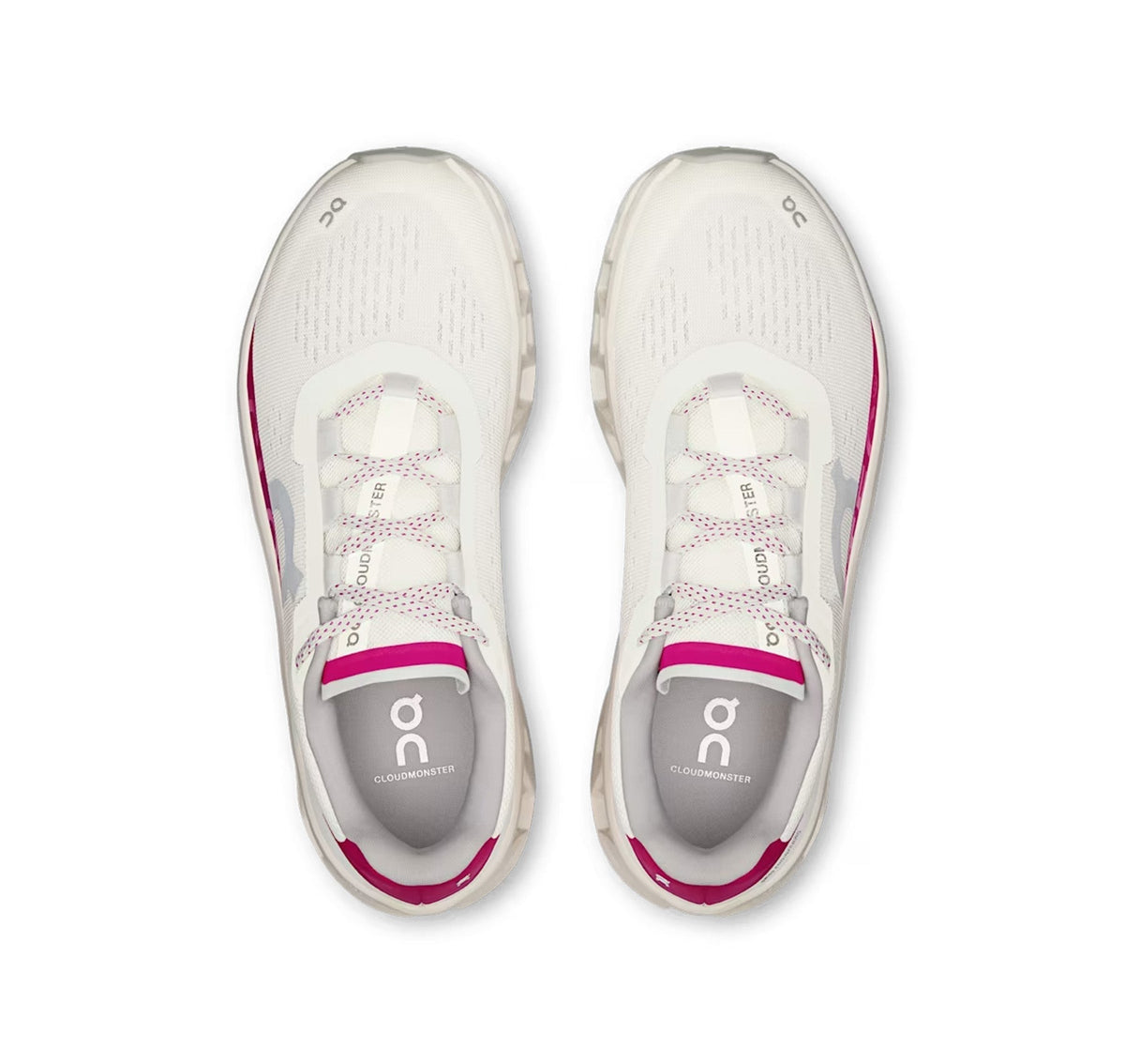 ON Women's Cloudmonster Ivory/Grenadine