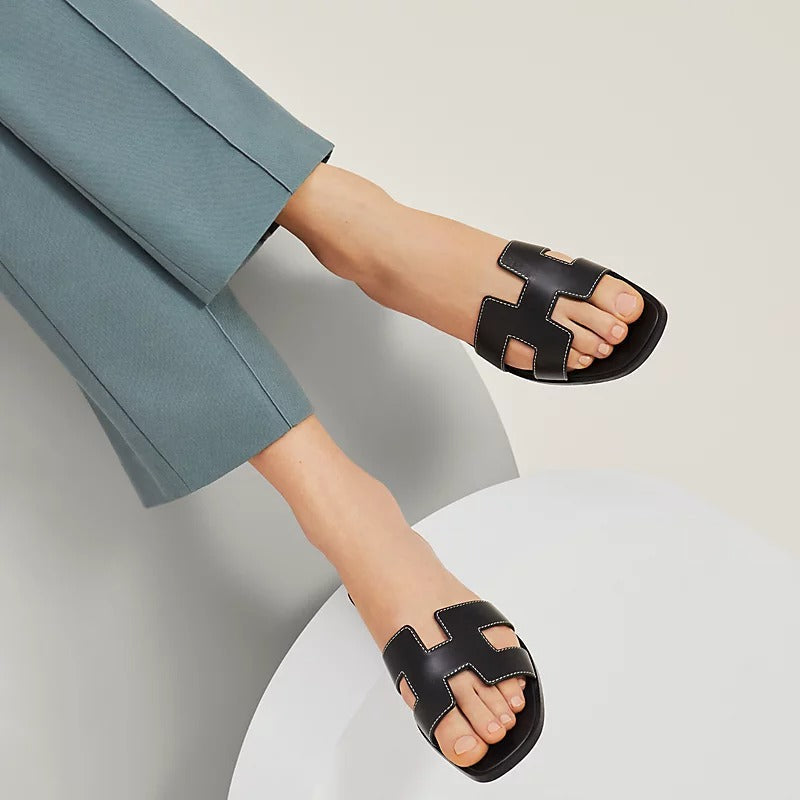 0RAN SANDAL NOIR
