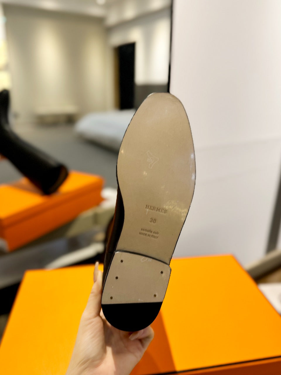 STIVALI JUMPING IN BLACK CALFSKIN
